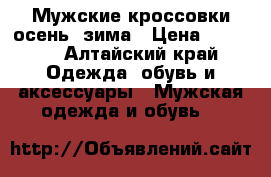 Мужские кроссовки осень -зима › Цена ­ 1 400 - Алтайский край Одежда, обувь и аксессуары » Мужская одежда и обувь   